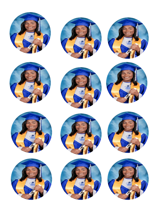 Custom Graduation Buttons